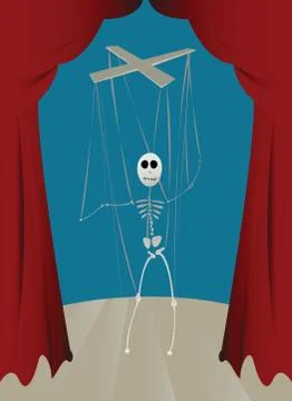 Puppet Illustrazione stock