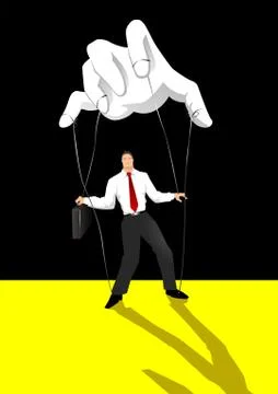 Puppet Master Stock Illustration