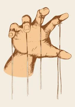 Puppet Master Stock Illustration