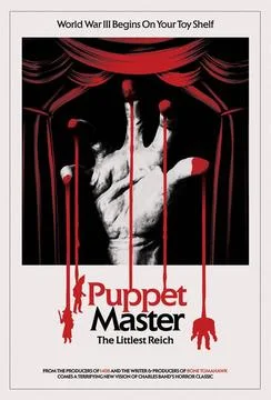  Puppet Master: The Littlest Reich (2018) - filmstill POSTER ART Puppet Ma... Stock Photos