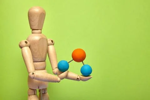 Puppet molecule Stock Photos