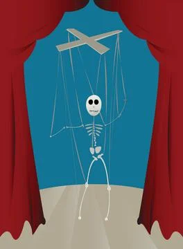 Puppet Puppet on a string, vector illustration Copyright: xZoonar.com/Rich... Stock Photos