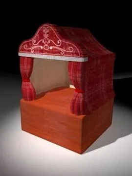 Puppet theatre_c4d.zip 3D Model