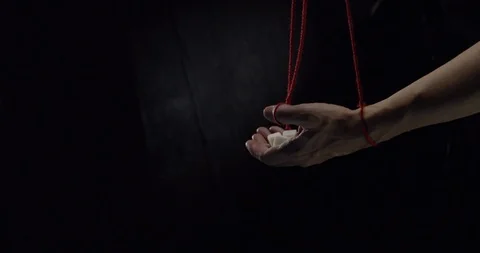 Puppeteer hands Video stock 112096194