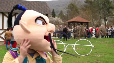 Puppets of Genghis Khan Stock Footage 67615696