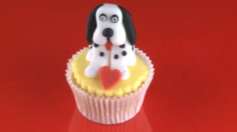 PUPPY CUPCAKE 動画素材 59004508