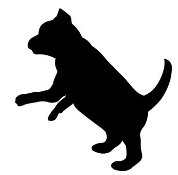 Puppy Playing Stock Illustration