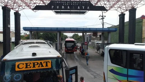 Purajaya Terminal Stock Footage 119679248