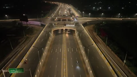 Purbachal Expressway Stock Footage 272172356