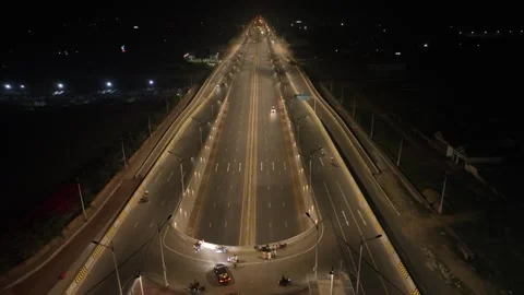 Purbachal Expressway Video stock 272174211