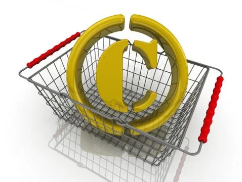 Purchase of copyright. The concept 스톡 일러스트