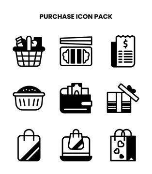 Purchase DuoTone Graphics Icons Pack Stock Illustration
