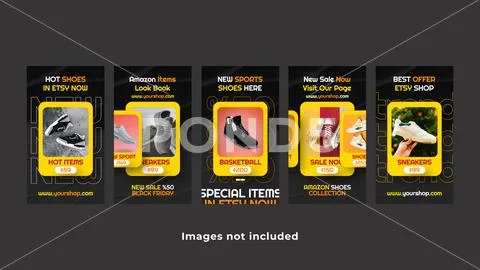 Purchase Instagram Stories Plantilla PSD