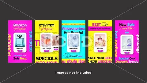 Purchase Instagram Stories Plantilla PSD