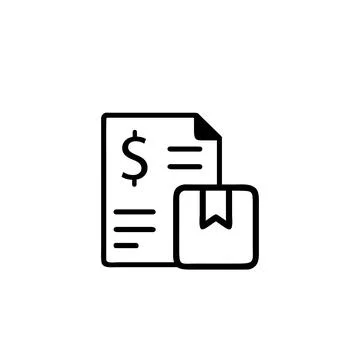 Purchase Order Icon Stock Illustration