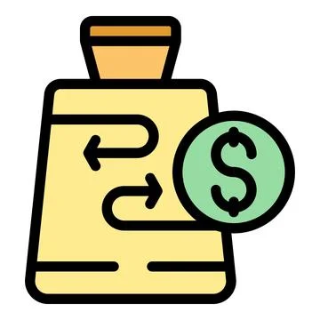 Purchase returns icon vector flat Stock Illustration