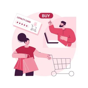 Purchasing habits abstract concept vector illustration. Stock Illustration
