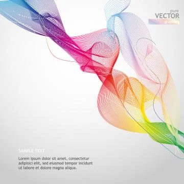 Pure abrstract background Stock Illustration