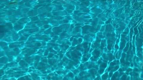 Pure blue water in the pool with light reflections. background 스톡 동영상 201605069
