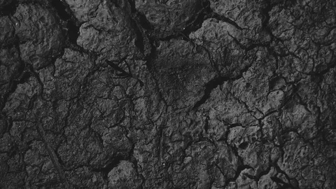 Pure environmental textured pattern abstract art in neutral color overhead shot Stock-Footage 76216362