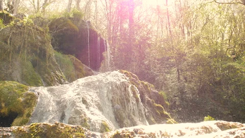 Pure Fresh Water Source of Mountain in the Forest 13	 Vidéo 94689863
