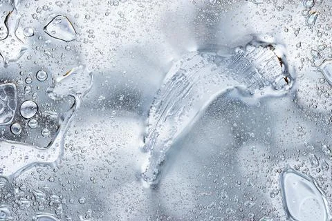 Pure ice crystal macro texture background photo Stock-Fotos