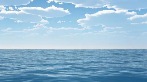 Pure ocean Stock Illustration