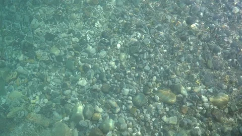 Pure see in slow motion Stock Footage 105754460