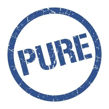 Pure stamp Stock Illustration