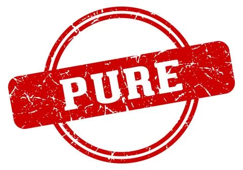 Pure stamp Stock Illustration