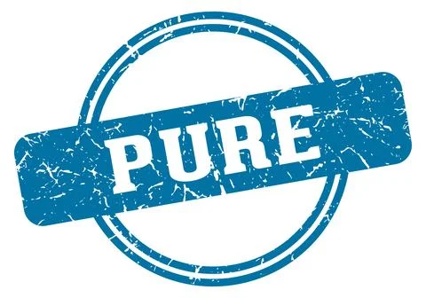 Pure stamp Stock Illustration