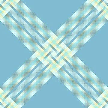 Pure texture textile seamless, deep tartan plaid fabric. Postcard vector ch.. Stock Illustration