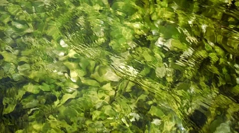 Pure water loop 1 Stock Footage 8569791