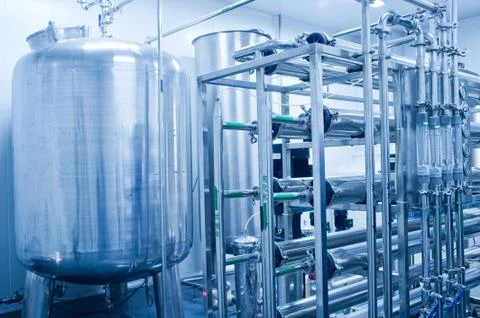 Pure water processor Stock Photos