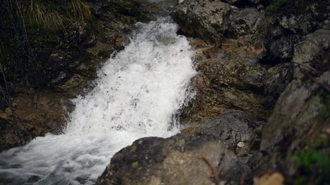 Pure water stream Stock Footage 90738775