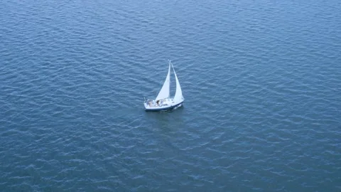 Pure white boot at the ocean Stock-Footage 134533860