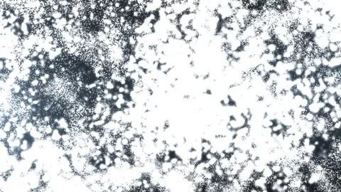 Pure white gray background with shimmering dust particles Video stock 314464670