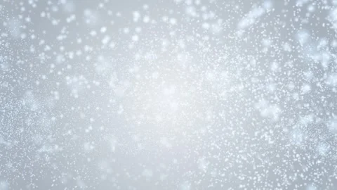 Pure white gray background with shimmering dust particles and sparkles creati Stock Footage 321770829