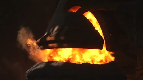 Purging iron oxygen Stock Footage 43973706