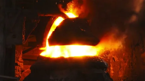 Purging metal Stock Footage 54684112