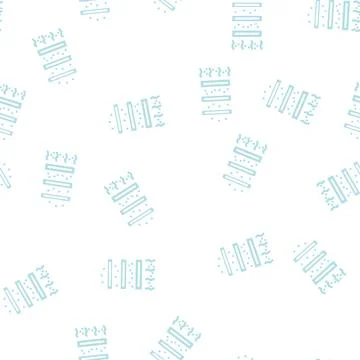 Purification air glyph vector seamless pattern 스톡 일러스트