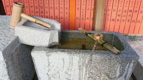 Purification fountain Stock Footage 148820306