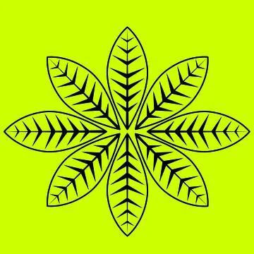Puring plant Illustrazione stock