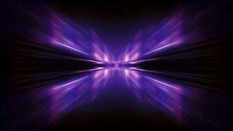 Purple 3d tunnel Stock Footage 75968525
