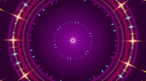 Purple abstract background and flowing light, loop Stock Footage 63302233