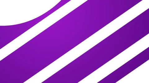 Purple abstract background with diagonal white stripes Stock Illustration