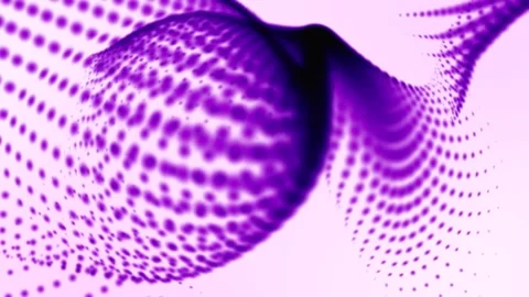Purple Abstract Background with Dotted Pattern Stock Footage 289125400