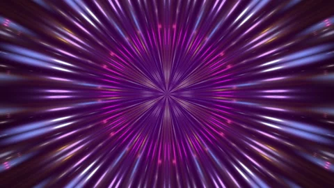 Purple abstract background, flowing light and particles, loop Video stock 86289489