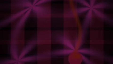 Purple abstract background with glowing geometric shapes and pixelated design Stock Footage 335538847