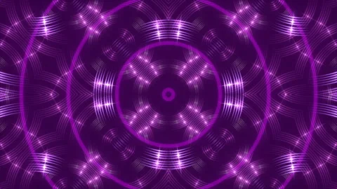 Purple abstract background, motion circles and light, loop Stock Footage 156679010